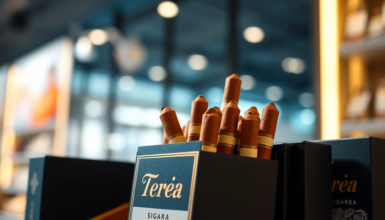 High-quality Terea sigara sticks for IQOS Iluma displayed in sleek packaging, highlighting their distinctive colors and professional appearance for easy identification.
