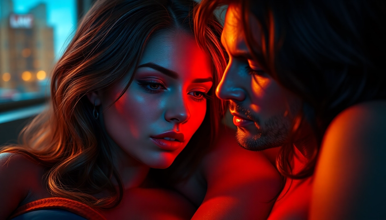 Detailed description of an NSFW image created by an nsfw image generator emphasizing realistic skin tones and expressive emotion for accessibility.