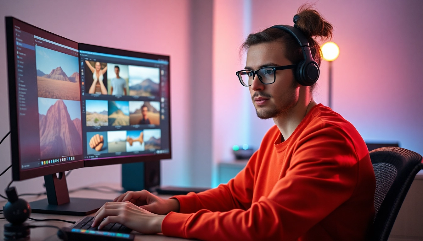 Professional uses advanced Image Editing techniques with Nano Banana AI to create stunning