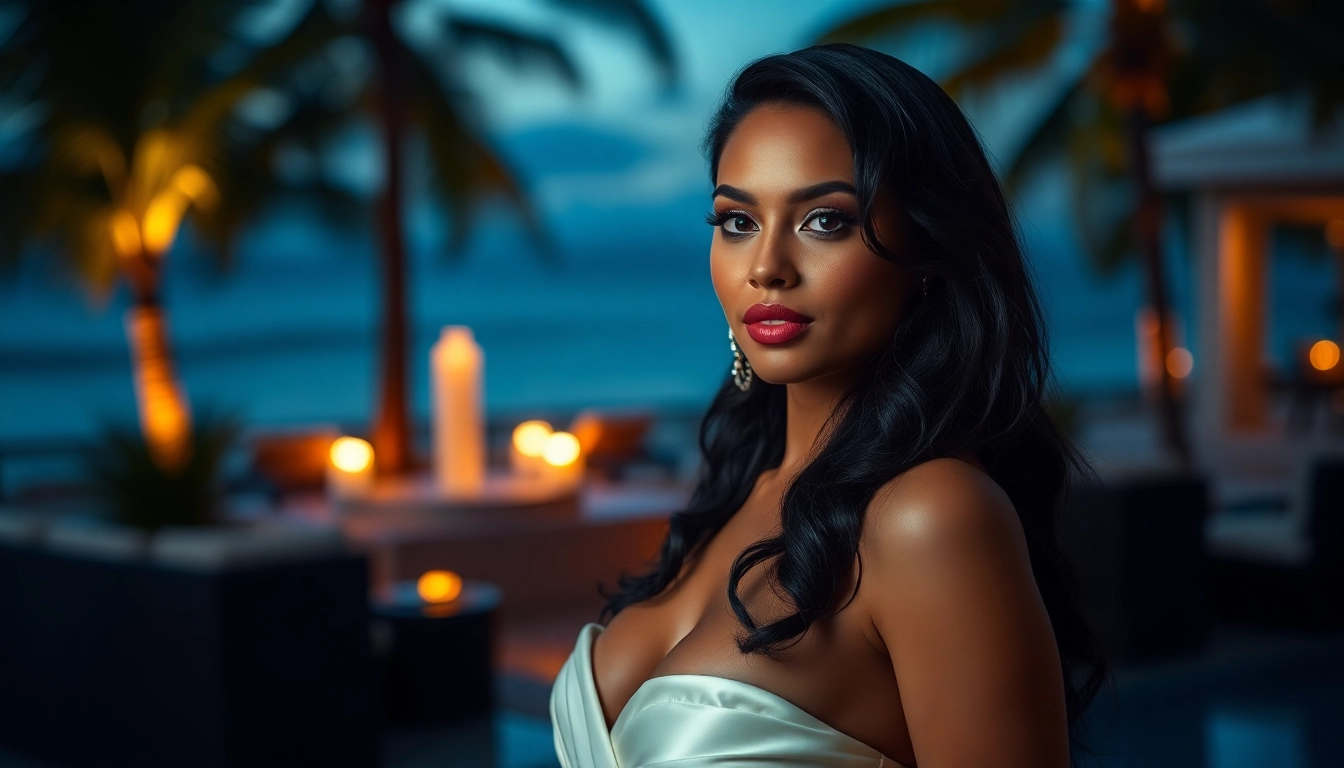 Professional Dominican escorts offering premium companionship services in a luxurious setting,
