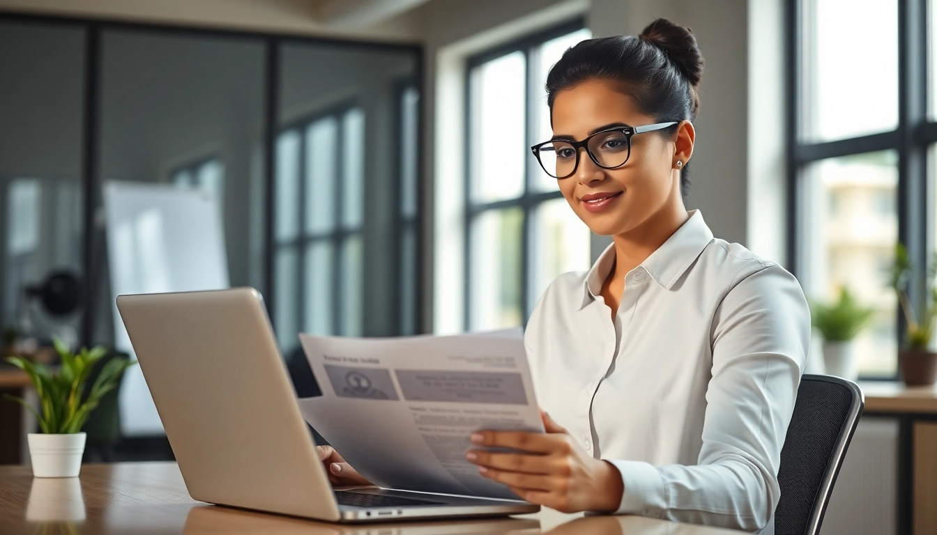 Sarkari Naukri aspirant studying government job application process with official notices and